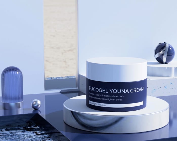 KEM FACE ĐA CHỨC NĂNG BESKIN "FUCOGEL YOUNA CREAM" -  Dung Tích: 21ml - Thương Hiệu Beskin - Hình ảnh 7